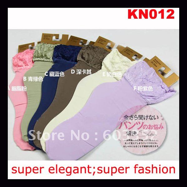 wholesale 35pairs/lot  35cm lady's Vintage falbala lace sock velvet pile sock good elastic 7color mix order  free shipping KN012