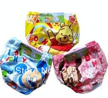 wholesale 3pcs cartoon bread pants / children underwear/baby clothing kids pants