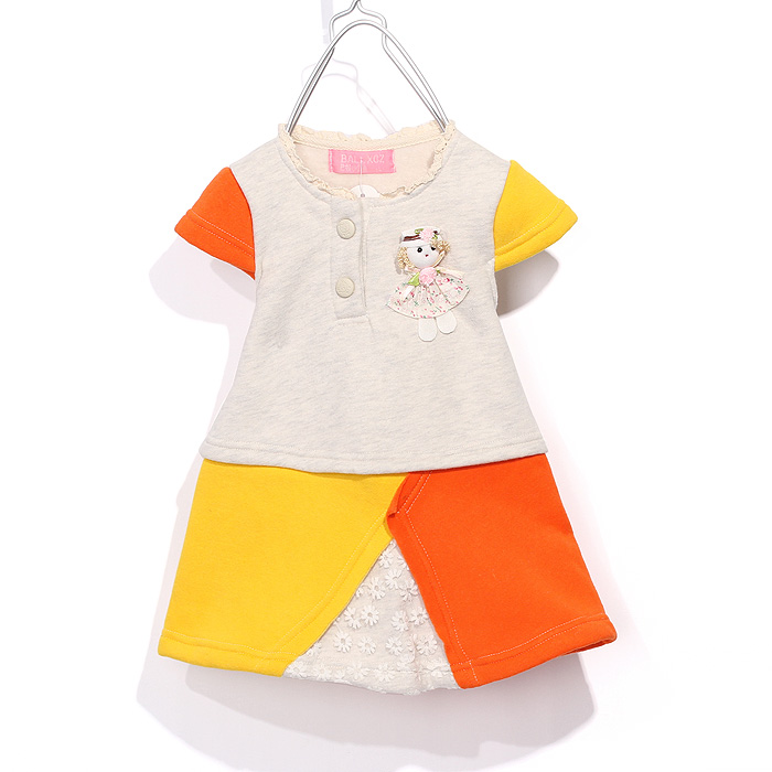 Wholesale 3pcs Children girl's  2012 color block decoration vest sweatshirt  No: 2016