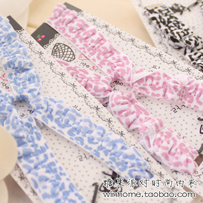 wholesale 3pcs/lot 701024 chromophous cloth lace shoulder strap cross ruffle bra shoulder strap