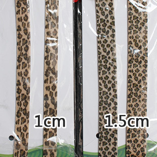 wholesale 3pcs/lot Underwear shoulder strap sexy leopard print halter-neck double-shoulder cross shoulder strap 1.5