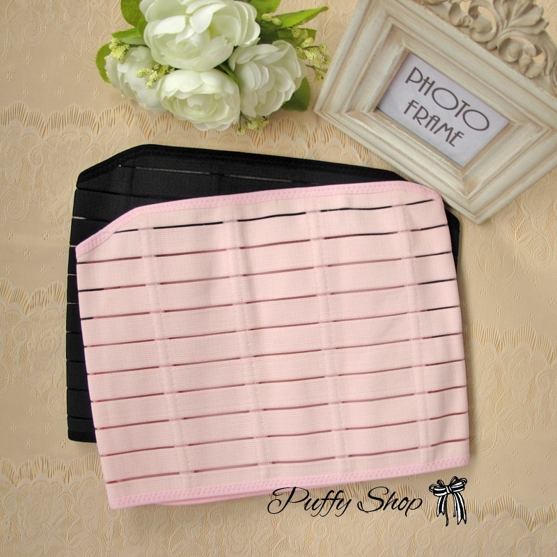 wholesale 3pcs/lot Winter Pink lengthen beauty care puerperal cutout women's breathable velcro staylace body shaping cummerbund