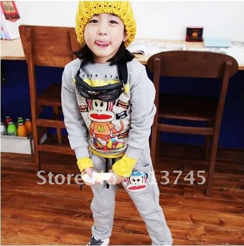wholesale 4pc/lot,free shipping 2012,new fund fashion childrens suit,foreign trade children's clothing,girl suit,