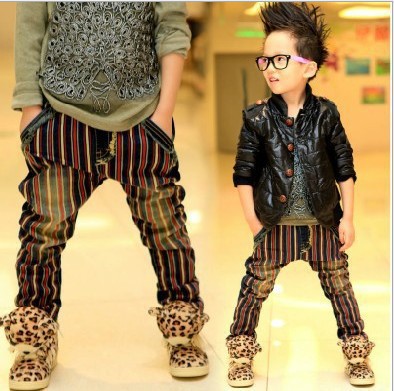 Wholesale 5pcs/lot hot selling fashion girls long jean pants for autumn