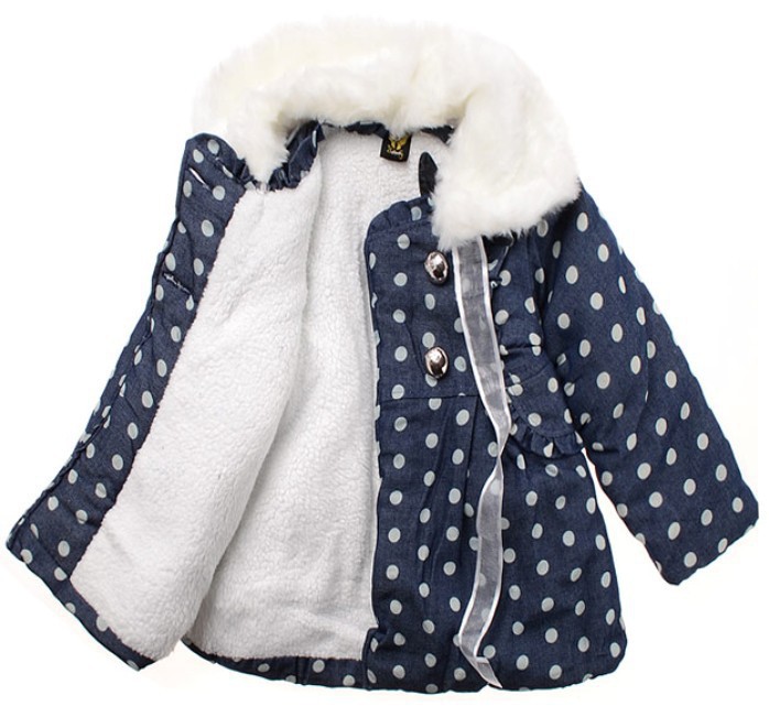 wholesale 5pcs/lot hot selling!! new style children girl's dust coat with fleece inner