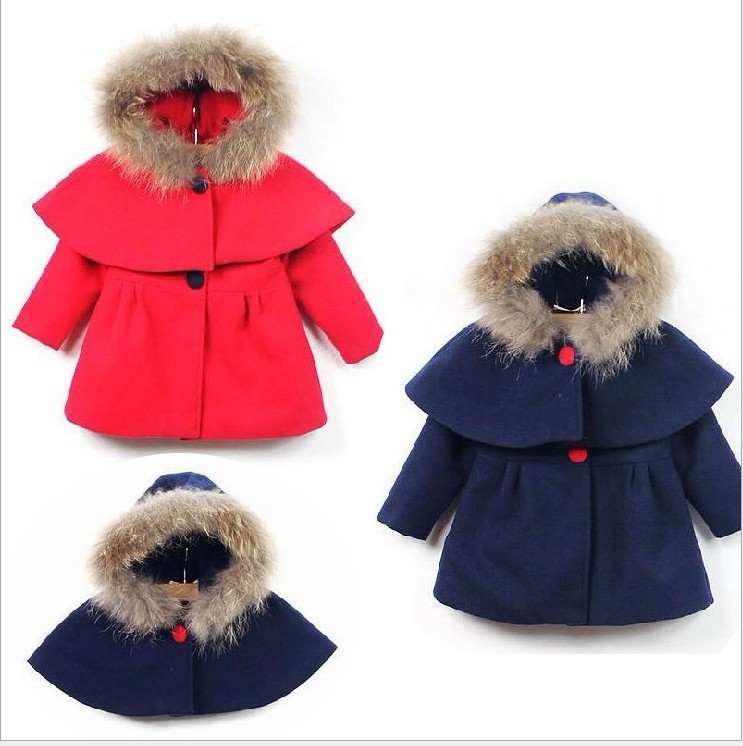 Wholesale (5pieces/lot) Small baylor child winter quality 2 piece set trench