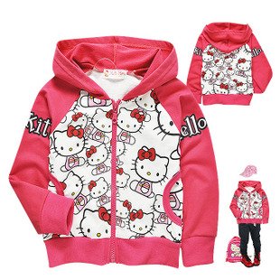 wholesale 6pcs/lot 2012 boy or girl's cartoon Style long sleeve coat for autumn or spring