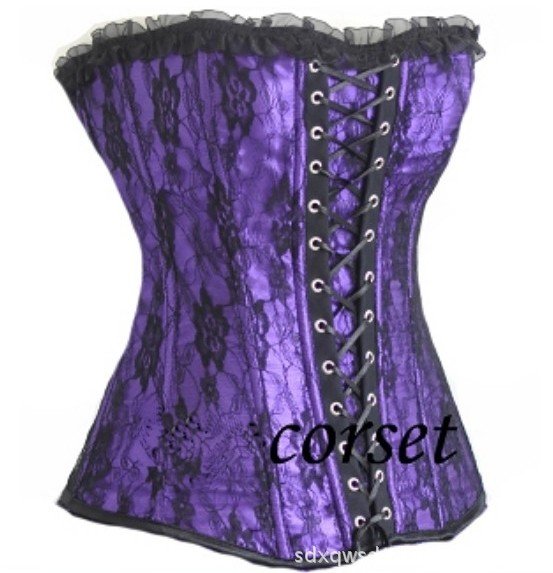 Wholesale - 6pcs/lot Seamless Fashionable Sexy Lingerie Lace Push Up Corset & Bustier