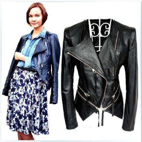 wholesale and retail high quality soft pu leather jackets