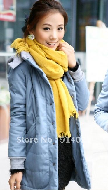 Wholesale Autumn and Winter super hot sale women's cotton coat,snow wear,size M-XXL,5 colors,free shipping