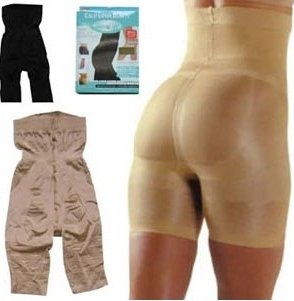 Wholesale Beige and black Slim n lift/Slim Pants Body Shaper