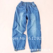 Wholesale brand kids jeans for girl clothing baby pants cotton 3~9T  2012 free shipping