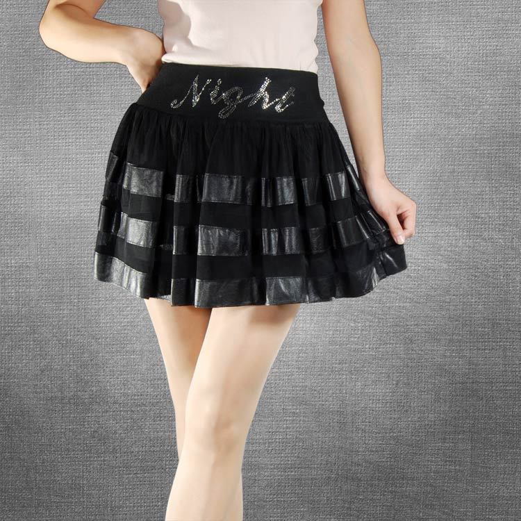 wholesale branded Sheepskin genuine leather skirt leather skirt bust skirt fashion slim dress princess dress