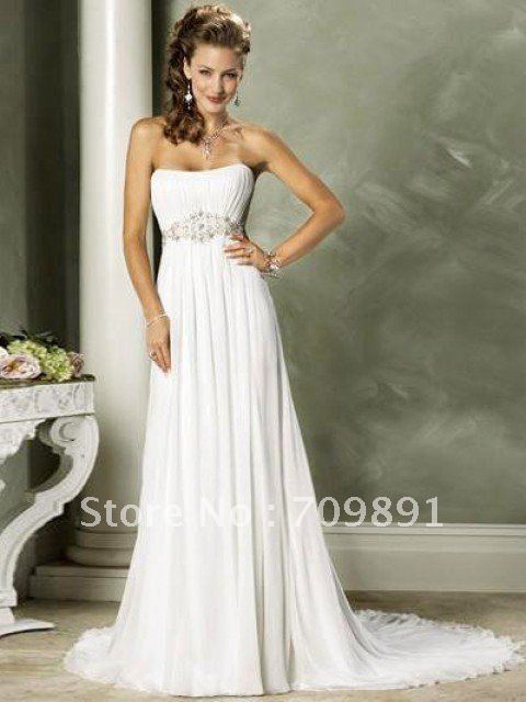 Wholesale Bridal Gown Cheap Stores-Empire Beading Bridal Gowns weddingdresses 603001