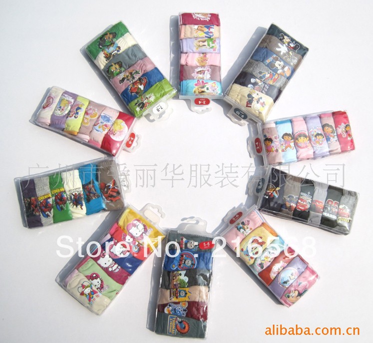 wholesale Cartoon underwear / children underwear / Factory Outlet cheap 30pcs/lot LJ099