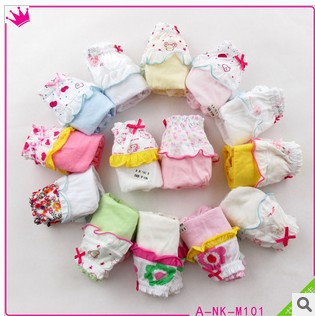 wholesale Children's Underwear Baby Bread Pants Baby Trousers Baby Briefs,girls panties 100% cotton