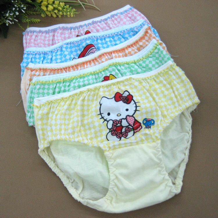 wholesale children underwear girls cotton briefs underwear kids panties 10pc/lot free shipping