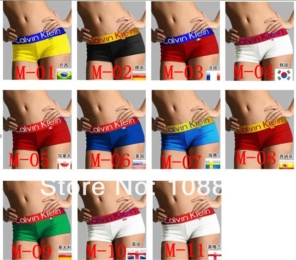 Wholesale cotton/Lycra   women's Underwear / Active Boxer/ Ladies Boxer shorts Underwear Panties Free shipping 10PCS/lot