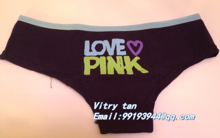 Wholesale Cotton panties, women panties ladies underwear Magic pink underwear Ladies -- Dark blue Free shipping