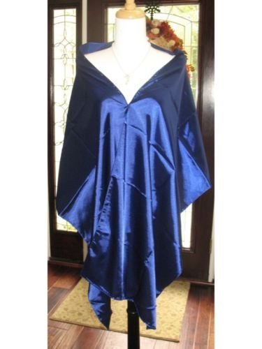 Wholesale Custom Made Prom Dress Blue Taffeta Formal Bridal Wrap Shawl Any Color