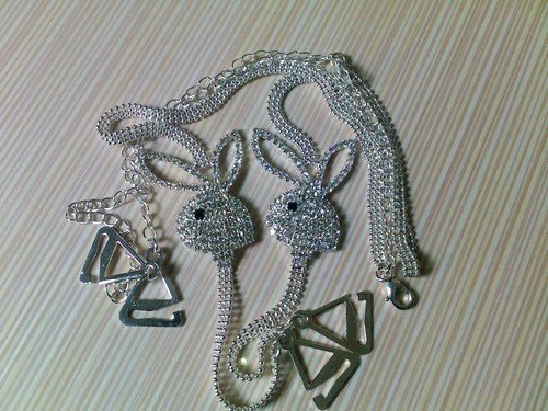 wholesale Czech rhinestone&silver plates bra strap sexy