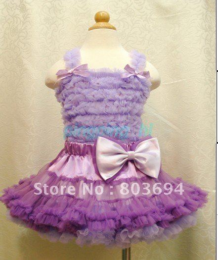 Wholesale--deep purple baby dress sets,  baby girls clothing , lace top+ petti skirt =1suit free shipping  hl520^~^