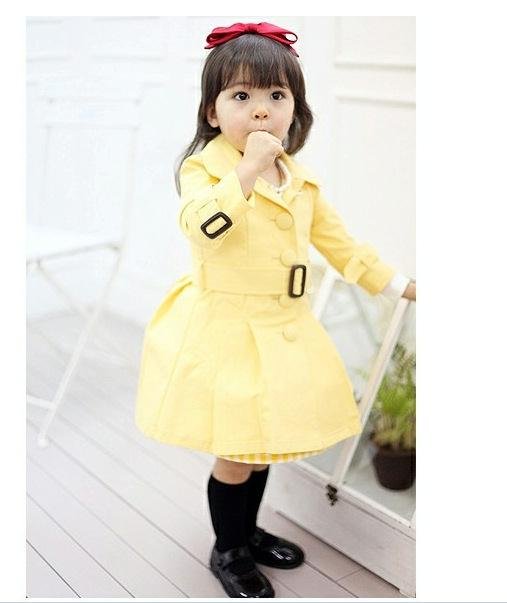 Wholesale - DHL Freeshipping,B2W2 girl sweat coat,girls' tench coat,2 colors,mix order,100% quality assuranc