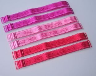 wholesale elastic nylon bra straps wider  sexy adjustable