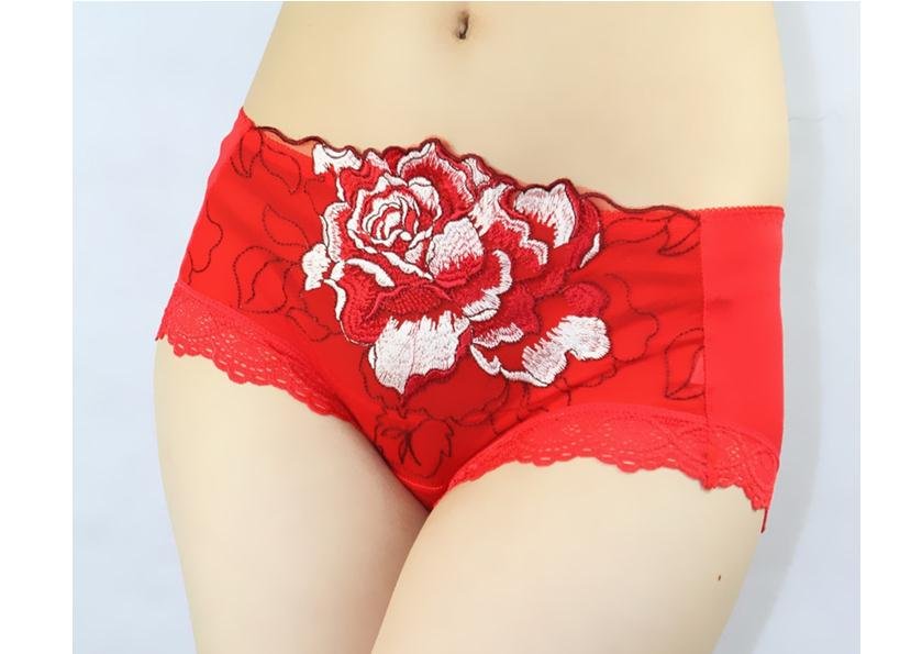 Wholesale - EMS freeshiping,High-grade rose embroidery,sexy underpants,women underwears,100%quality assurance,85