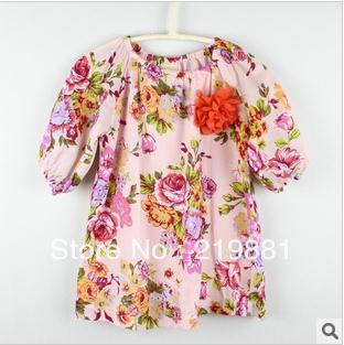 wholesale ! family name wind sleeve flower children coat girl blouses