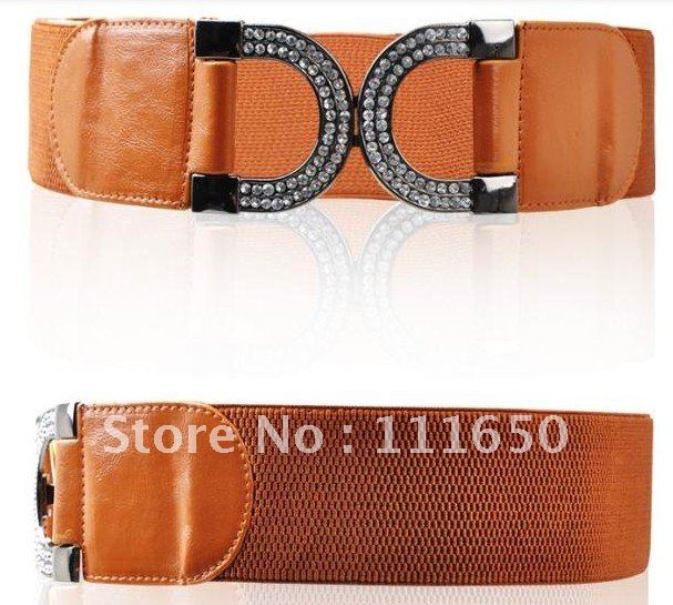 wholesale fashion ladies elastic leather belt,three colors available,3 colors available,10pcs/pack