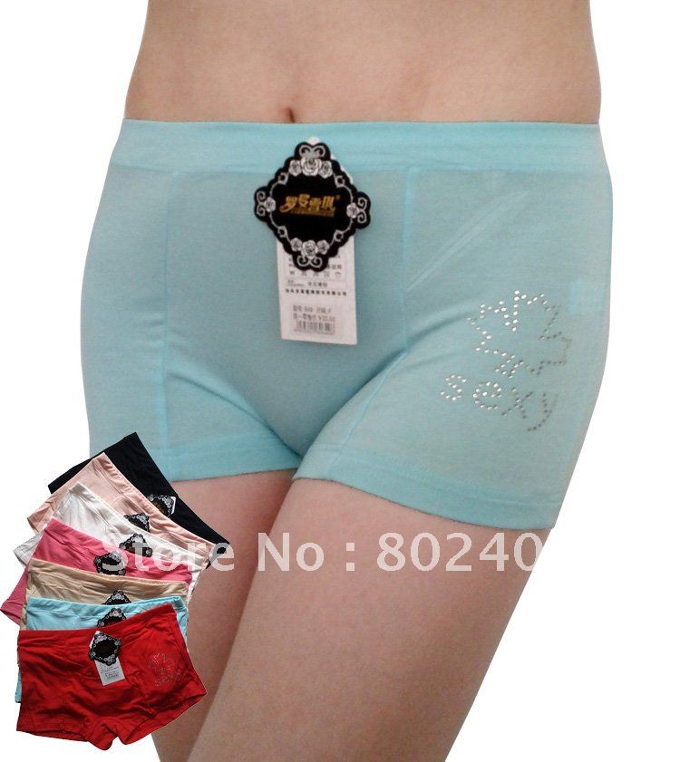 Wholesale - fashion new women's soft modal underwears panties boxers very comfortable free shipping S/M