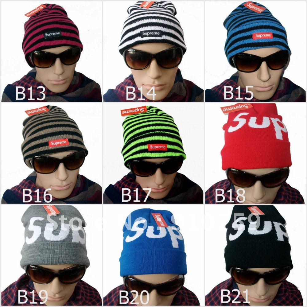 Wholesale Fashion Obey Winter Cap,Men And Women Supreme Kinitted Wool Beanies Hat,Dope,Pink Dolphin