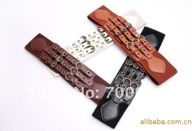 Wholesale Fashion PU Wide Waist Band,Ladies Leather Belt Hot Sale