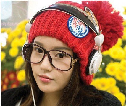 wholesale fashion woman and man's knited cap hat
