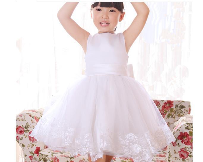 Wholesale Flower Girl Dress Kids Princess Party Dress D_0139