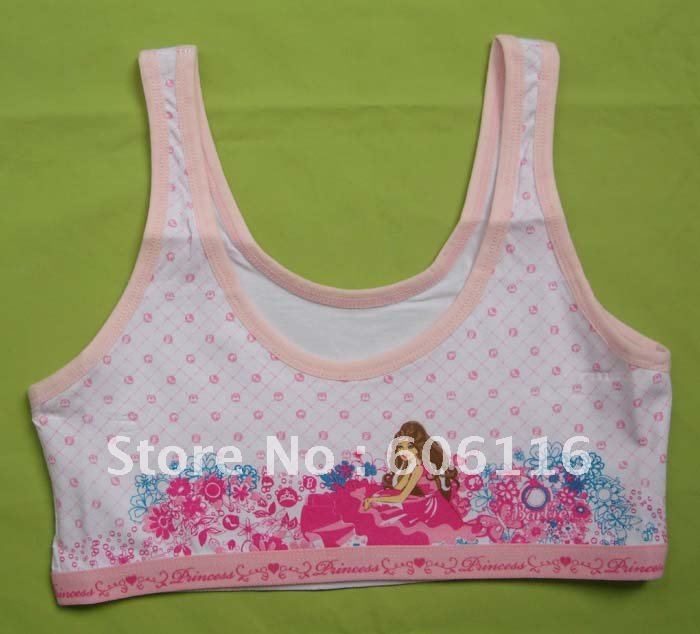 Wholesale,free shipment, Children underwear, girls' underwear, girls' Camisoles & Tanks, Girls' Vest, 12pcs/ lot-HS-GU001-BB