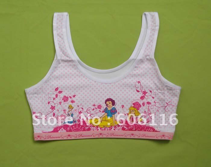 Wholesale,free shipment, Children underwear, girls' underwear, girls' Camisoles & Tanks, Girls' Vest, 12pcs/ lot-HS-GU001-PR