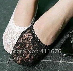 Wholesale Free Shipping 10 Pairs/Lot New Fashion Lace Ankle Socks Boat Socks Invisble Socks