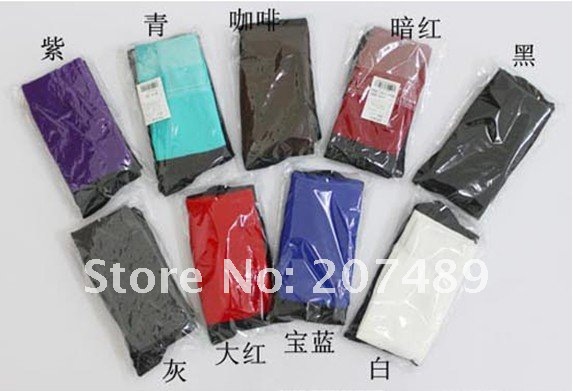 Wholesale free shipping 16pairs/lot Warm Socks Opaque Stocking Thigh High Hosiery LEGGING sexy Two Tone over the Knee Socks