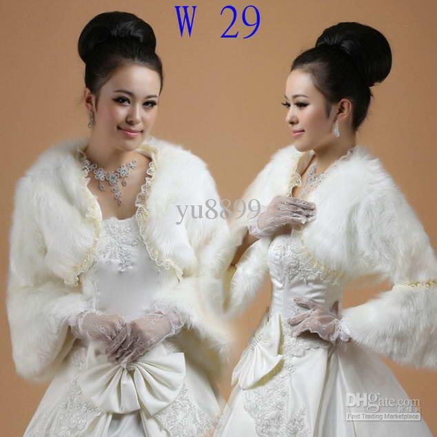 Wholesale - free shipping 2011 New sexy Bridal white wool shawls wedding dress fittings warm shawl