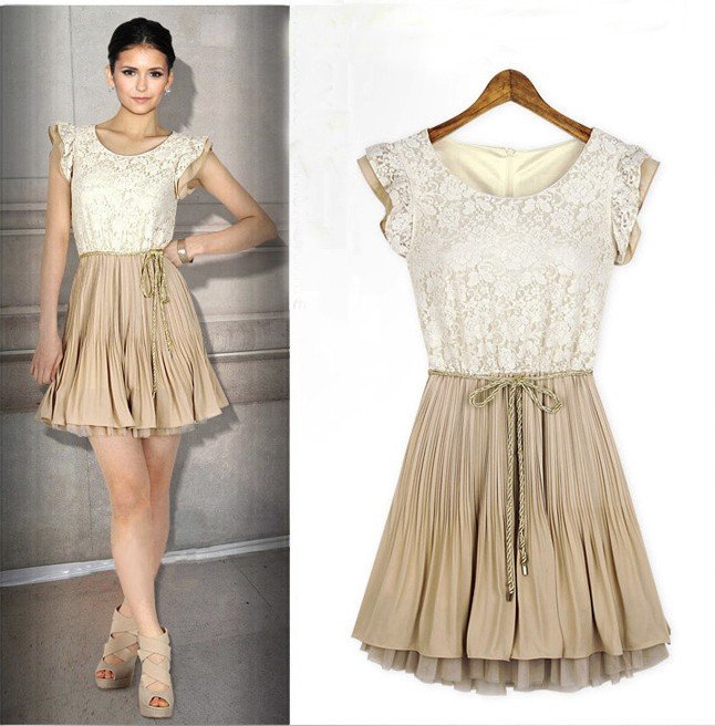 Wholesale Free Shipping! 2012 Newest Dress  fashion chiffon lace big size  princess dress