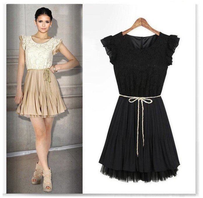 Wholesale Free Shipping! 2012 Newest Dress fashion chiffon lace big size princess dress