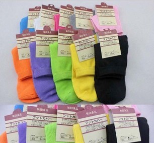 Wholesale Free Shipping Autumn Winter Woman 100% Cotton Socks (20 pairs/lot)