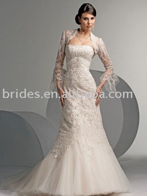 wholesale free shipping custom made white bridal boleros,party jacket,stylish Evening Wedding Bolero WJ6098