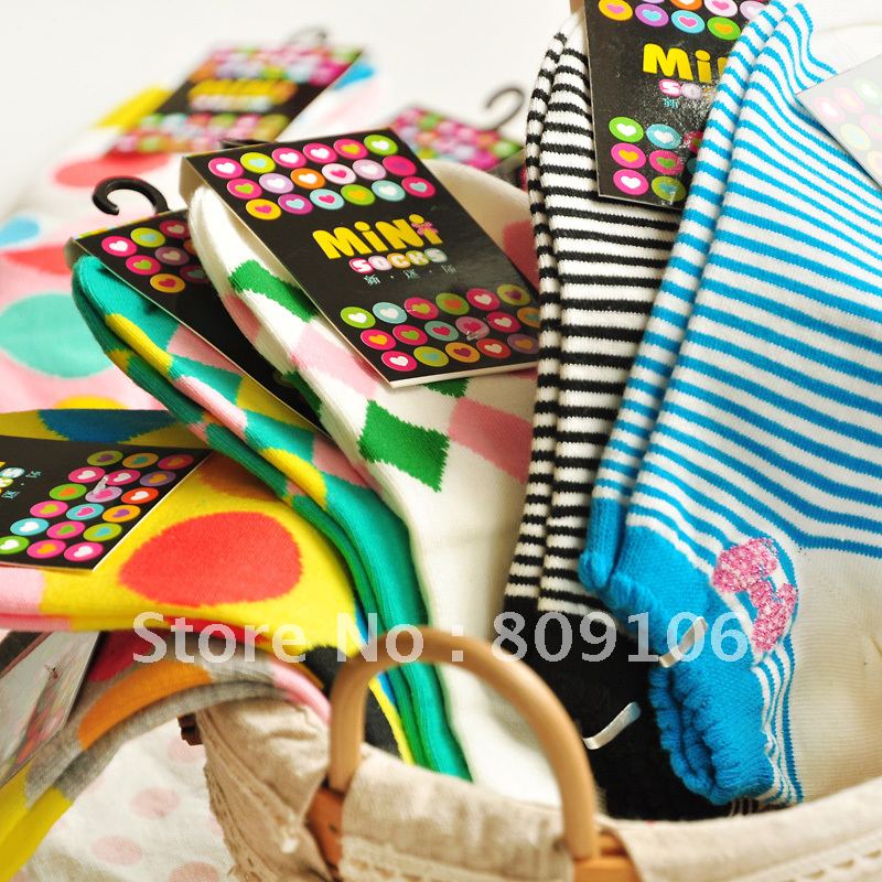 wholesale/free shipping, Derlook brief female socks  slippers cotton socks on sale ,free shipping