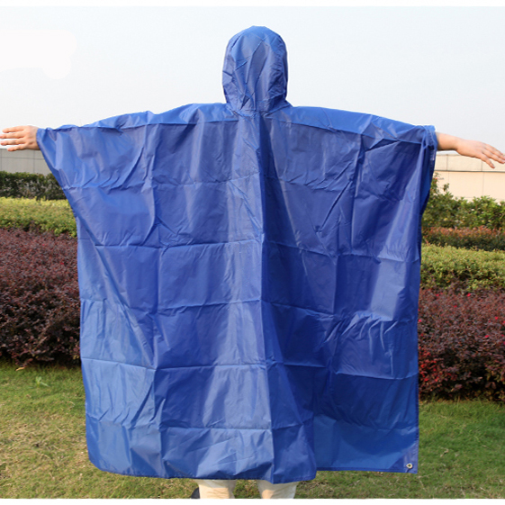 Wholesale free shipping EMS/DHL Outdoor rainproof rain gear poncho three in one outdoor raincoat multifunctional rain cover mat
