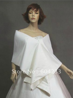 wholesale free shipping excellent new style Custom Bridal Wedding satin shawl Bolero Jacket,women's boleros,WJ6156