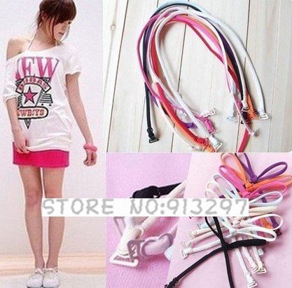 wholesale free shipping Ladies fashion candy colors ADJUSTABLE BRA BELT SHOULDER STRAP multi color available