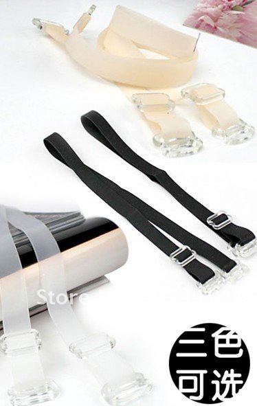 wholesale free shipping Ladies fashion Silicon ADJUSTABLE BRA BELT SHOULDER STRAP multi color available